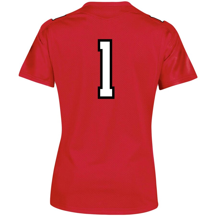 #1 Texas Tech Red Raiders Under Armour Women's Team Replica Football ...