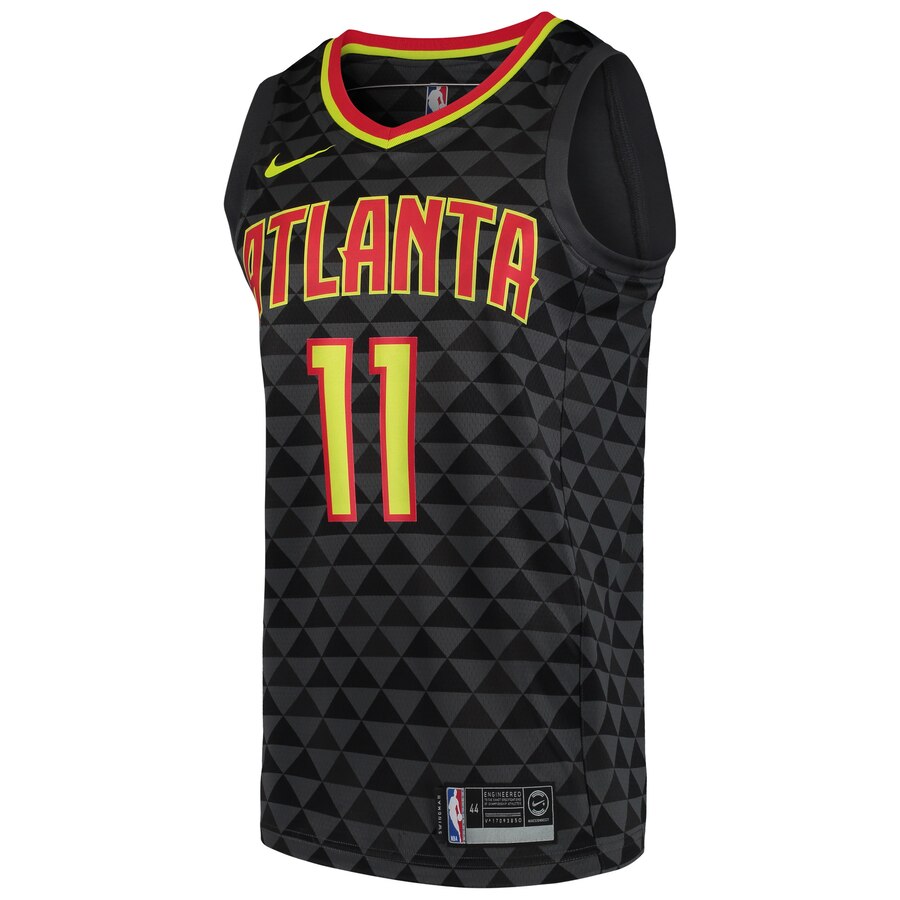 Atlanta Hawks Trae Young Nike Men’s Swingman Jersey – Black – Www ...