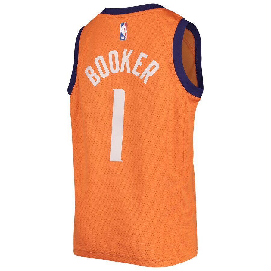 Devin Booker Phoenix Suns Nike Youth Swingman Player Jersey - Statement ...