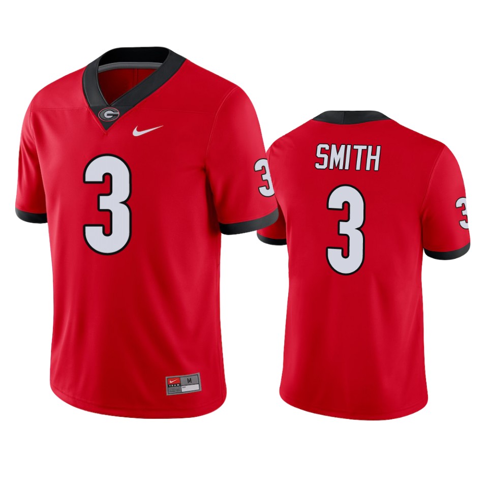 Roquan Smith Georgia Bulldogs College Football Red Men's Jersey - Www ...