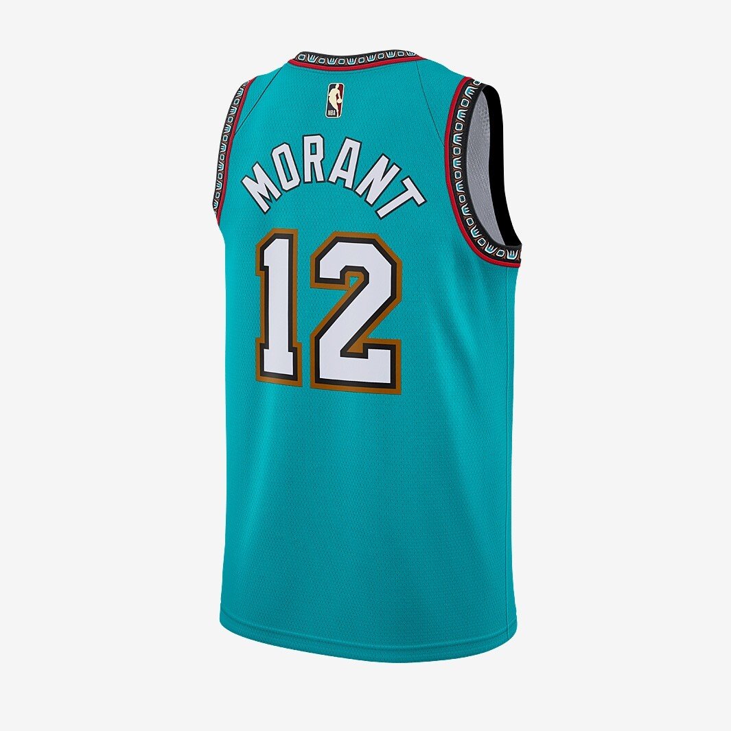 2020 Men MemphisGrizzlies 12 Ja Morant New Retro Green Jersey Stitched 12  Ja Morant Classic Basketball Jersey Customized Anyname Number From Cctv_2,  $25.18