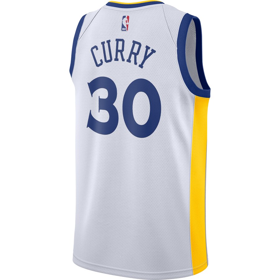 Stephen Curry Golden State Warriors Nike Swingman Jersey White ...