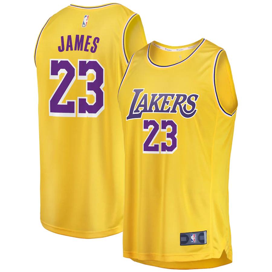 LeBron James Los Angeles Lakers Fanatics Branded 2019/20 Fast Break ...