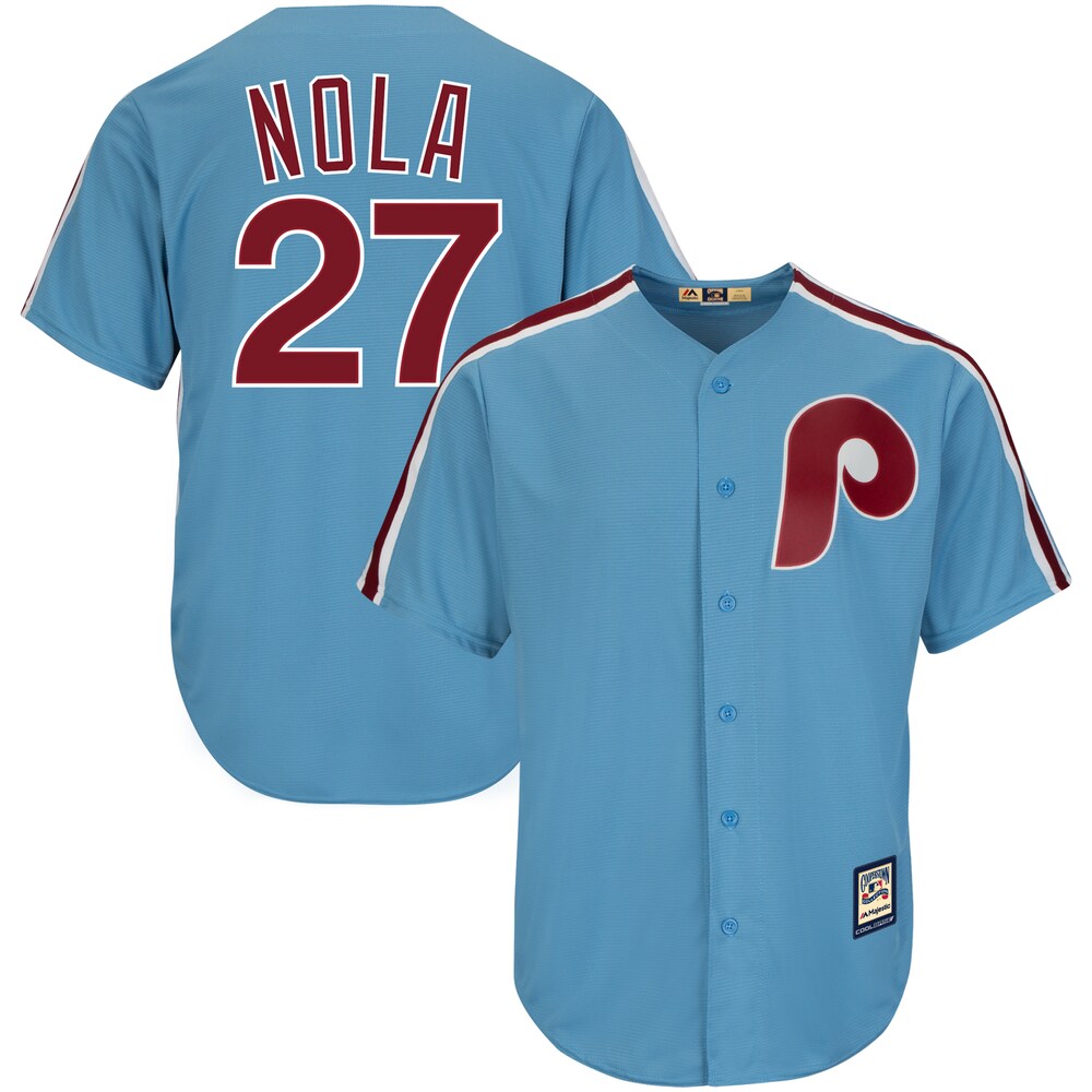 Aaron Nola Philadelphia Phillies Majestic Alternate Official Cool Base ...