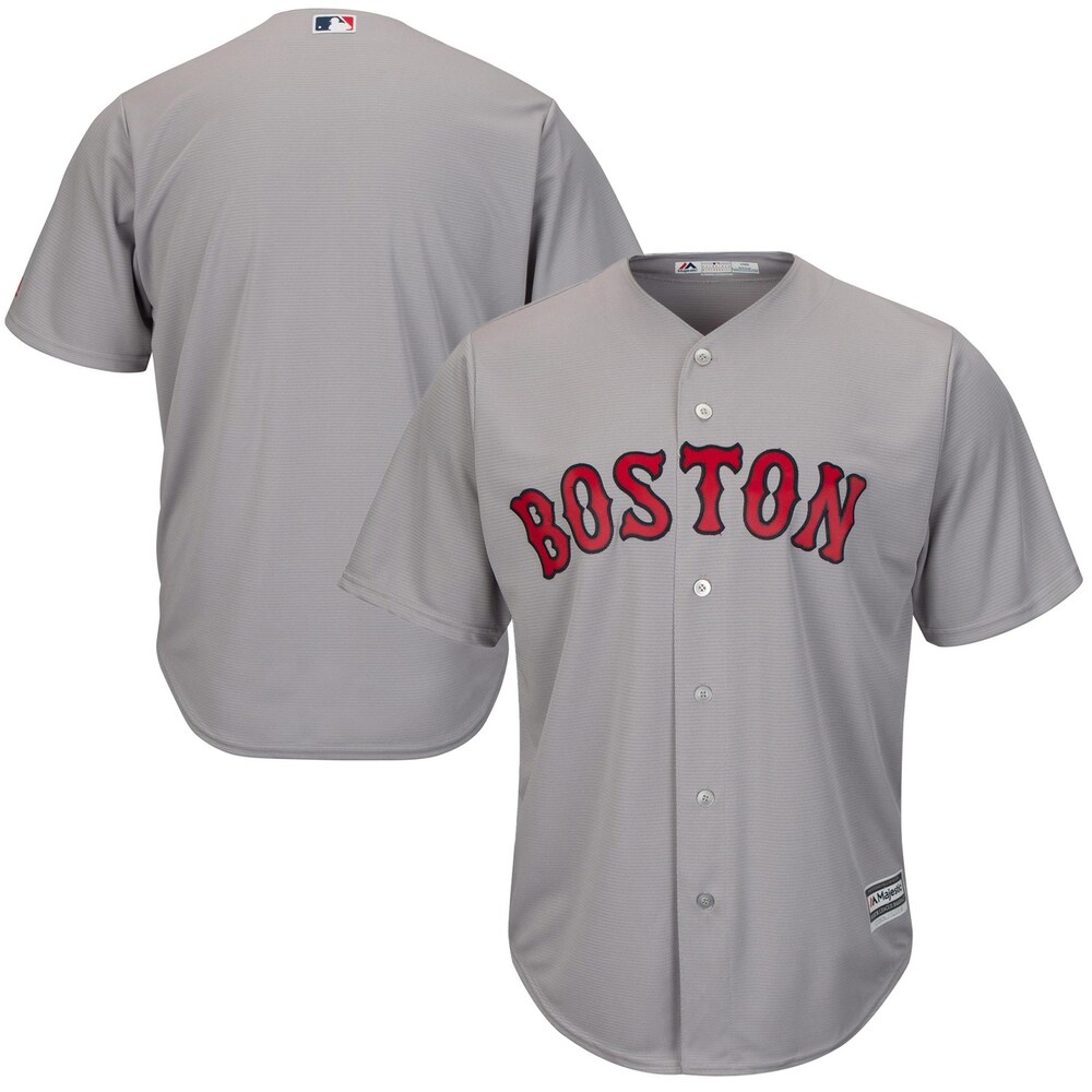 Boston Red Sox Majestic Official Cool Base Team Jersey - Gray ...