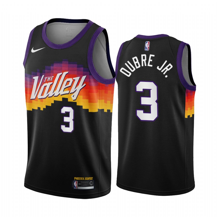 Kelly Oubre Jr. Phoenix Suns Black City Edition The Valley 2020-21 ...