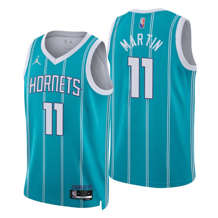 Charlotte Hornets Cody Martin 75th Anniversary Diamond Jersey Icon ...