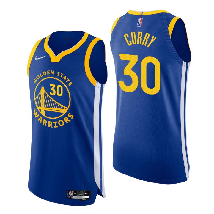 Golden State Warriors Stephen Curry 75th Anniversary Authentic Jersey ...