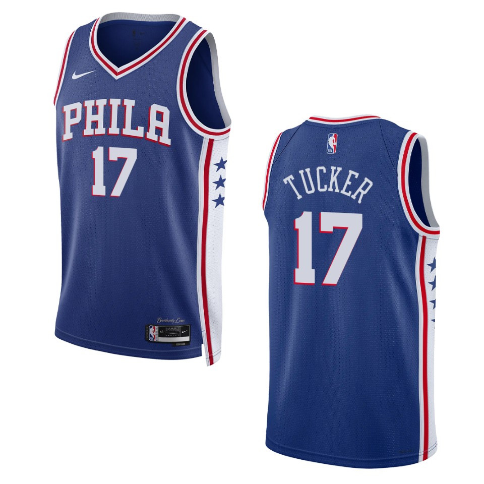 2022-23 Icon Edition Philadelphia 76ers P.J. Tucker Royal Swingman ...