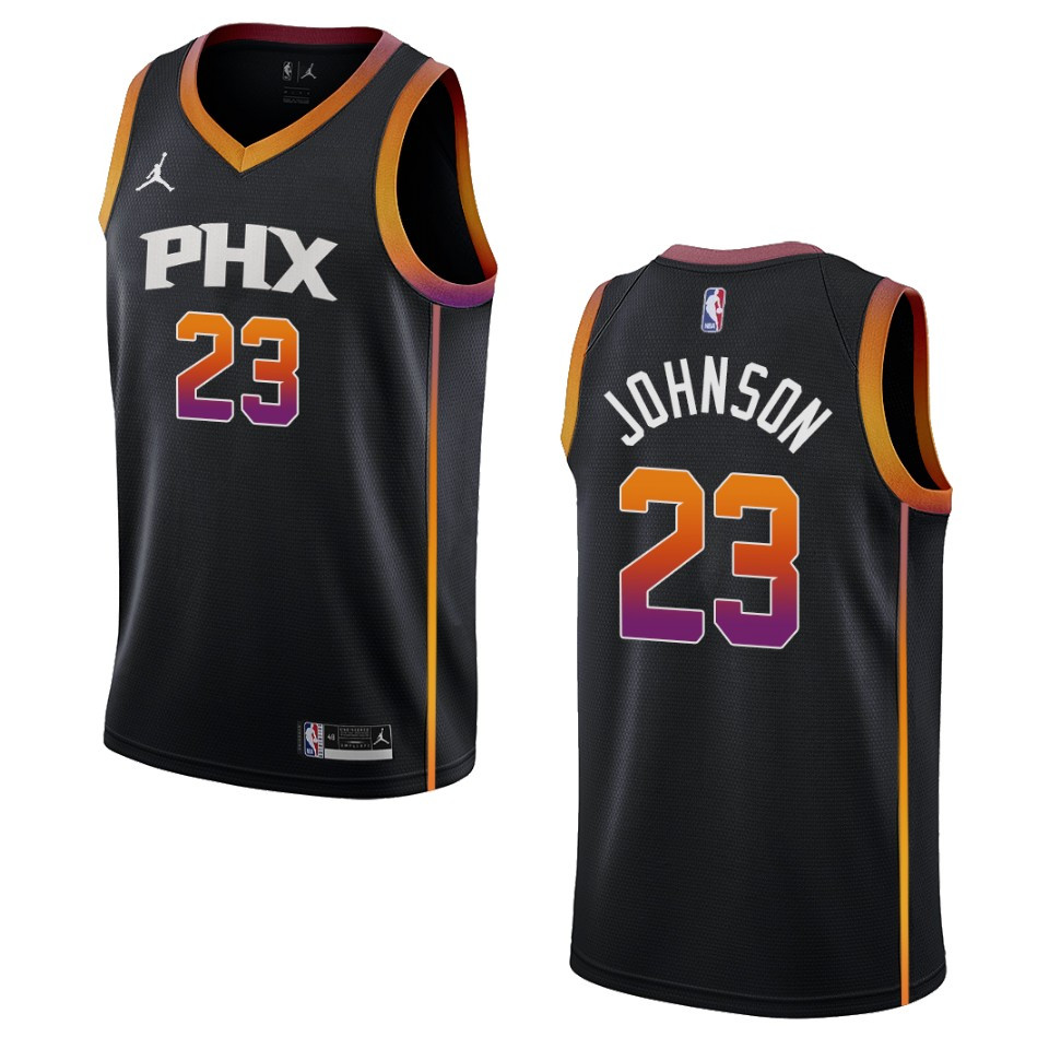 Phoenix Suns Cameron Johnson 2022-23 Statement Edition Black Swingman ...